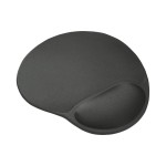 Trust Tapis de souris ergonomique Bigfoot Noir