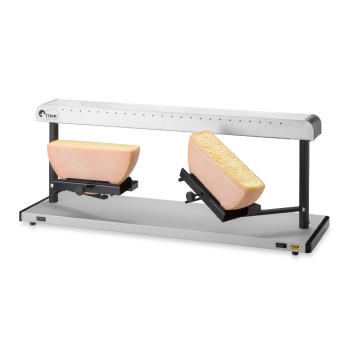 TTM Raclettegerät Evolène, kippbarer Käsehalter, für 2 Käsehälften