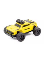 Turbo Racing Micro Monster Truck TC-01, jaune, RTR, 1:76