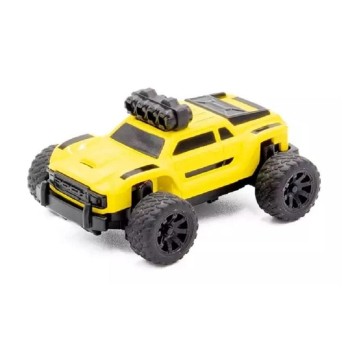 Turbo Racing Micro Monster Truck TC-01, jaune, RTR, 1:76