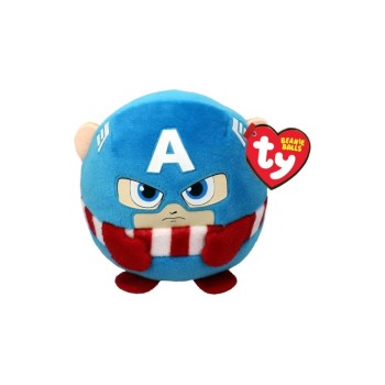 Ty Peluche Captain America 10 cm