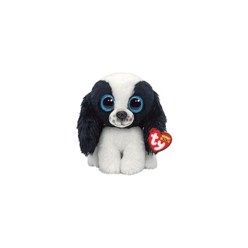 Ty Peluche Sissy 15 cm, Noir, Blanc