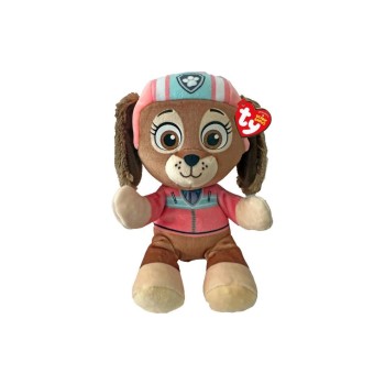 Ty Peluche Paw Patrol Liberty 20 cm, Brun, Rose