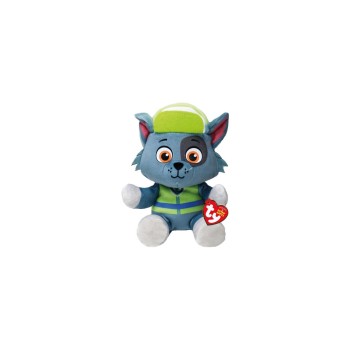 Ty Peluche Paw Patrol Rocky 20 cm, Bleu, Vert