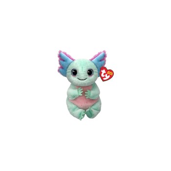 Ty Peluche Beanie Bellies Alex 17 cm, Bleu clair, Rose