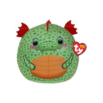Ty Oreiller Squishy Beanie Griffin 35 cm, Brun, Vert