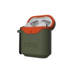 UAG Mallette de transport Hardcase AirPods V2 Olive/Orange