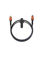 UAG USB-C Lightning cable 1.5M, bis for 60W, Black/Orange