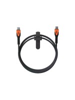 UAG USB-C/USB.C cable 1.5M, bis for 60W, Black/Orange