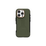 UAG Coque arrière Civilian Case iPhone 16 Pro Olive Drab