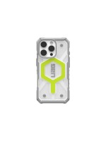 UAG Pathfinder Clear Mag active neon, iPhone 16 Pro