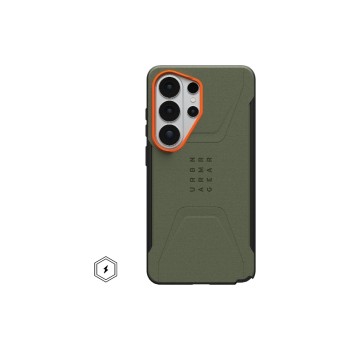 UAG Civilian Case, Samsung S26 Ultra olive drab/orange , Mags