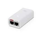 Ubiquiti Passive PoE GE Injector: 24V, 24W, für passive PoE Endgeräte, CH-Kabel, weiss