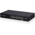 Ubiquiti Edgeswitch ES-18X: 18 Port 1Gbps, managed, 16xLAN, 2xSFP