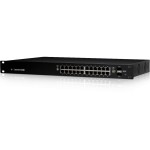 Ubiquiti Edgeswitch ES-24-250W:24 GigaPorts, managed, 2xSFP,250W PoE+ et 24V passiv PoE