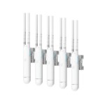 Ubiquiti UAP-AC-M-5, Unifi Mesh AP, Set de 5 units, 867+300Mbps, with  Injector and Swiss cord