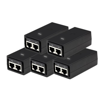 Ubiquiti Passive PoE GE Injector: 24V, 12W, für passive PoE Geräte, CH-cable, 5-Pack Ubiquiti Passive PoE GE Injector: 24V, 12W, für passive PoE Geräte, CH-cable, 5-Pack