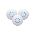 Ubiquiti UAP-NANOHD-3,Unifi Decken AP,3-Set, ohne Injector,1733Mbps 5Ghz, 300MBps 2.4Ghz