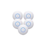 Ubiquiti UAP-NANOHD-5,Unifi Decken AP,5-Set, ohne Injector,1733Mbps 5Ghz, 300Mbps 2.4Ghz