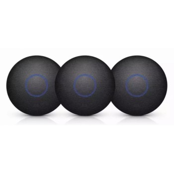 Ubiquiti NHD-COVER-FABRIC-3 Set, 3er Set schwarze stofffarbene Abdeckungen