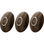 Ubiquiti NHD-COVER-WOOD-3 Set, 3er Set holzfarben Abdeckungen für nanoHD