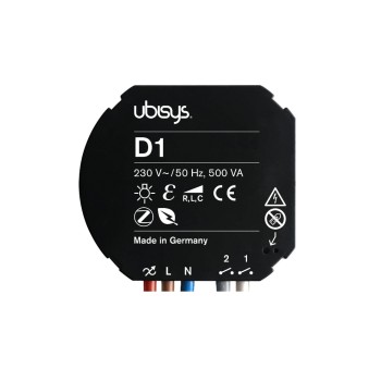 ubisys ZigBee Universaldimmer D1, for Unterputzmontage