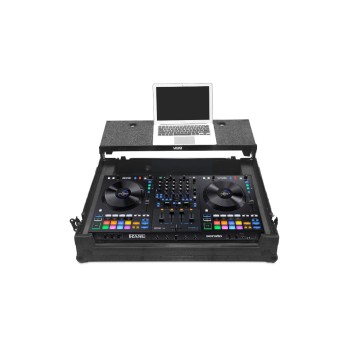 UDG U91083BL Ultimate Flight Case Plus, for Rane Four, with Laptop-Shelf