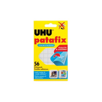 UHU patafix trasparent, 56 Pads UHU patafix trasparent, 56 Pads