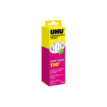 UHU Heissleimpatronen, 10 Stk, Ersatz-Klebepatronen, 125 g UHU Heissleimpatronen, 10 Stk, Ersatz-Klebepatronen, 125 g
