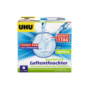 UHU LuftentfeuchterAirmax Ersatz, 2x100g UHU LuftentfeuchterAirmax Ersatz, 2x100g