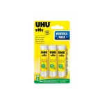 UHU Lot de bâtons de colle 8.2 g, 3 pièces
