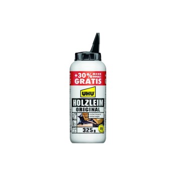 UHU Colle à bois original D2 250 ml, Blanc