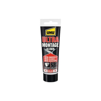 UHU Adhésif de montage Ultra 100 ml, Blanc UHU Adhésif de montage Ultra 100 ml, Blanc