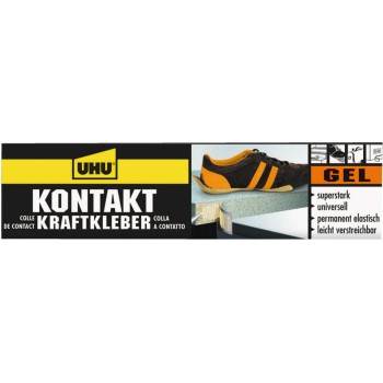 UHU Contact colle forte gel tube 42 ml, Jaune