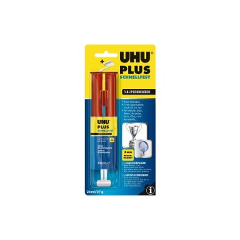 UHU Zweikomonentenkleber plus, 27g UHU Zweikomonentenkleber plus, 27g