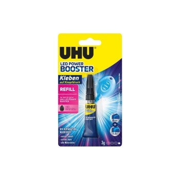 UHU Sekundenkleber LED Booster Refill, 3g