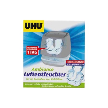 UHU Déshumidificateur Ambiance Anthracite, 450g UHU Déshumidificateur Ambiance Anthracite, 450g