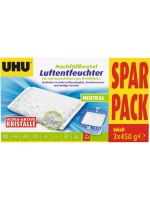 UHU Recharge de déshumidificateur 3 x 450 g