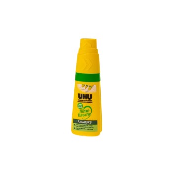 UHU Vielzweckkleber flinke Flasche Renature, 40g, glasklar, lösungsmittelfrei UHU Vielzweckkleber flinke Flasche Renature, 40g, glasklar, lösungsmittelfrei