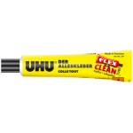 UHU Alleskleber Flex + Clean, 20g, lösemittelhaltig, flüssig, glasklar