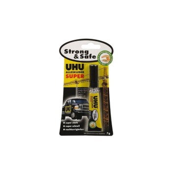 UHU Alleskleber Super Strong&Safe 7g, für alle flexiblen, festen Materialien UHU Alleskleber Super Strong&Safe 7g, für alle flexiblen, festen Materialien