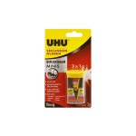 UHU Sekundenkleber blitzschnell Minis 3x1g, flüssig, für poröse Materialien