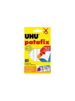 UHU Pastille adhésive Patafix 80 Pièce/s, Blanc