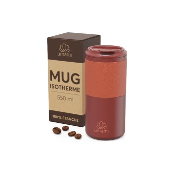 Umami Tasse isotherme rouge 550 ml 550 ml, Rouge