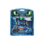 Undercover Kits de tampons à motifs Dragons Dragon, Multicolore, 5 pièces