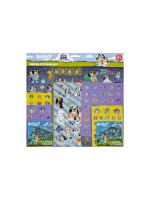 Undercover Autocollant à motif Bluey avec 500 autocollants