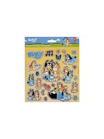 Undercover Autocollant à motif Bluey avec 20 autocollants