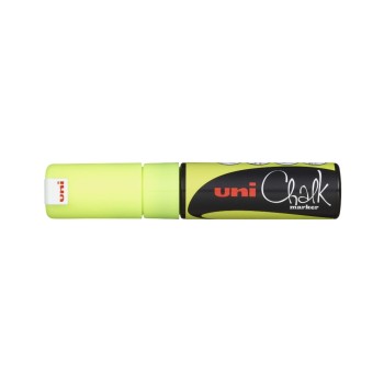 Uni Marqueur craie liquide Uni CHALK 8 mm Jaune fluo