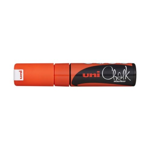 Uni Marqueur craie liquide Uni CHALK 8 mm Orange Fluo