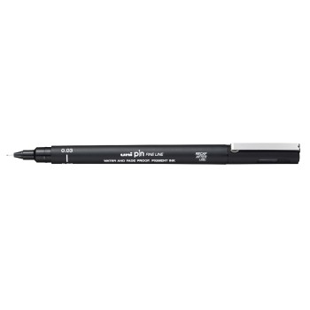 Uni Fineliner Uni PIN 0.03 mm, Noir